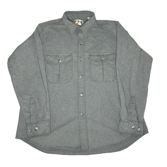 Vintage Cabela's Outdoor Hunting Button-up 80s XL - Picture 1 of 4